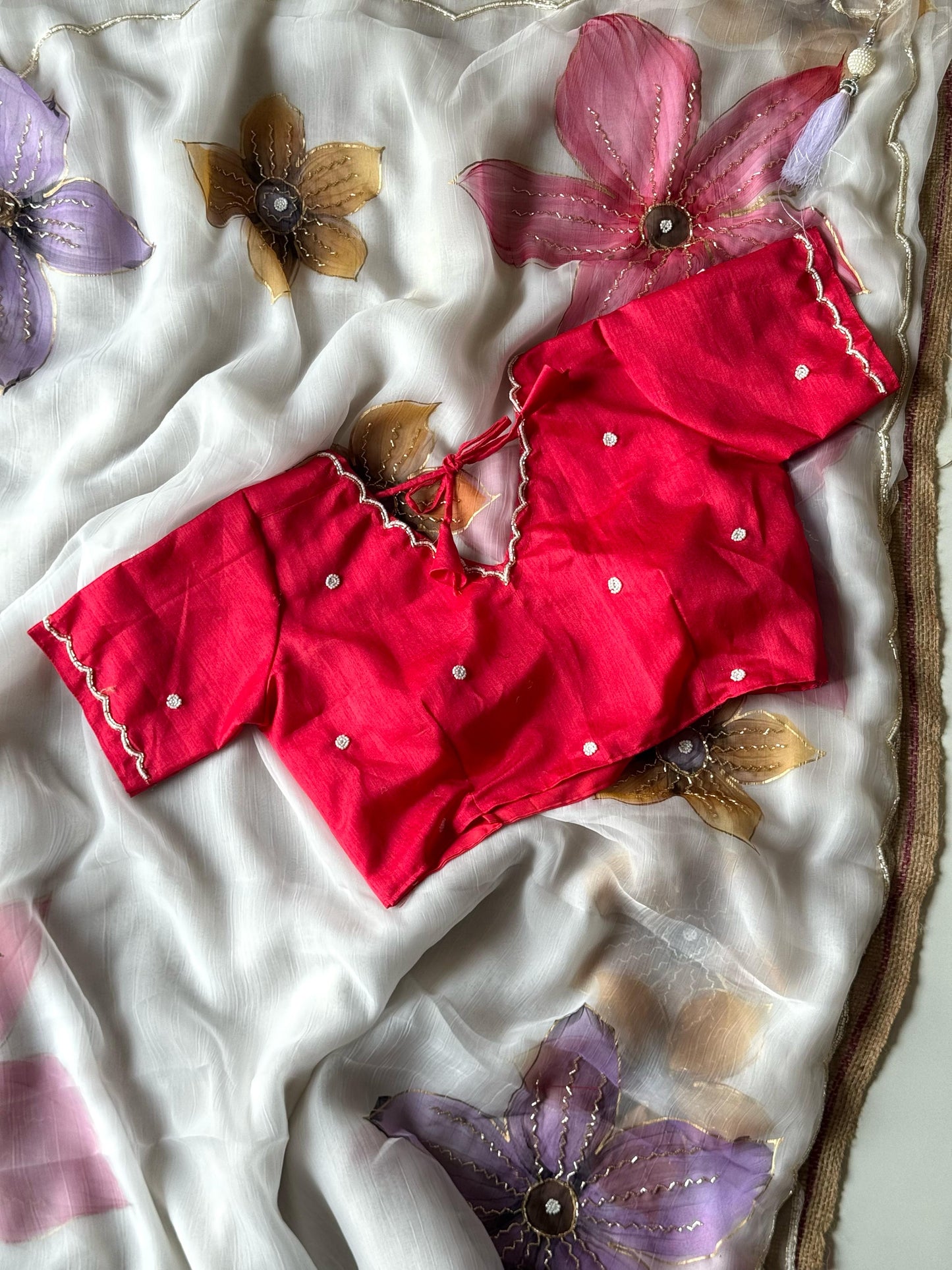 Floral Summer Saree