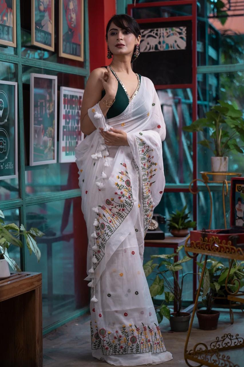 Bonphool Mul Saree