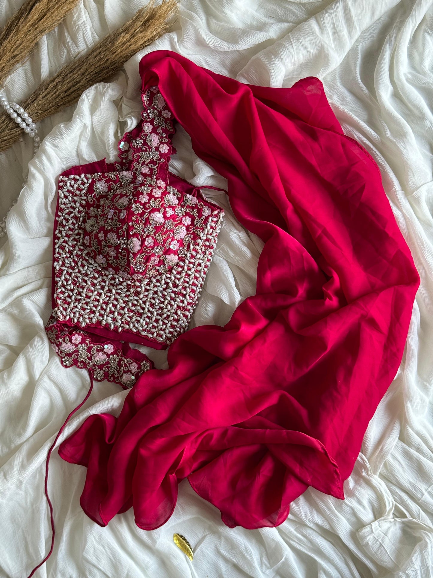 Ruby Red (Pre draped)