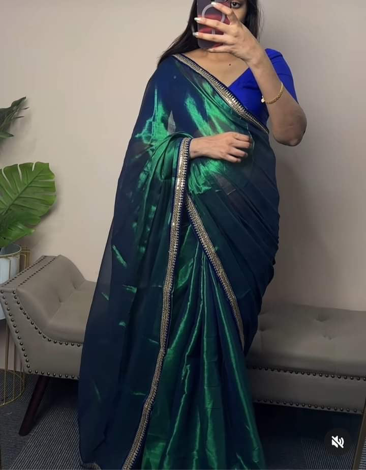Mayurkanthi Tissue Saree