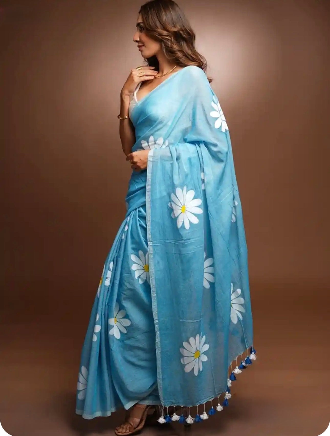 Jasmine Sky Saree