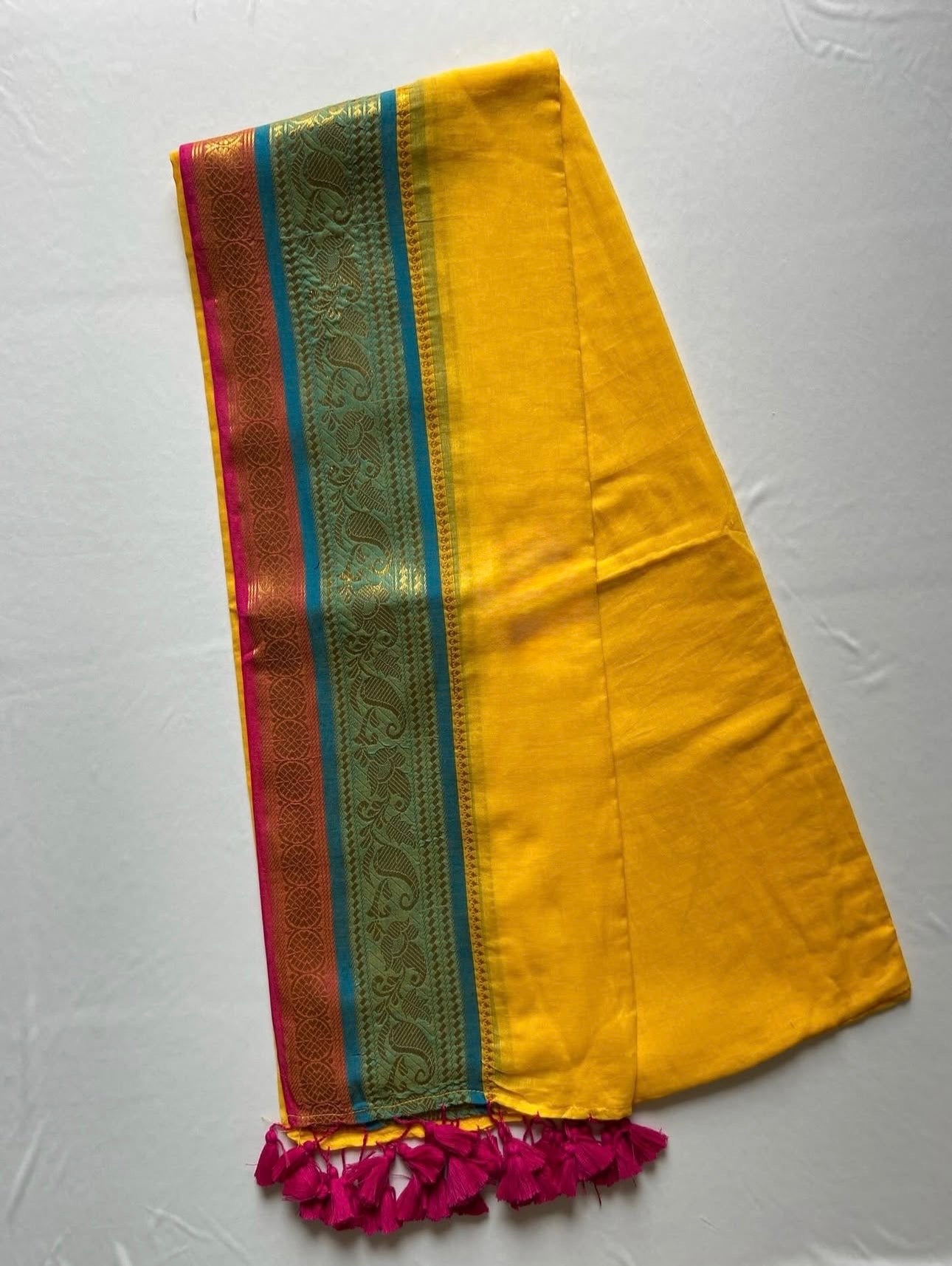 Kalki Saree (yellow)