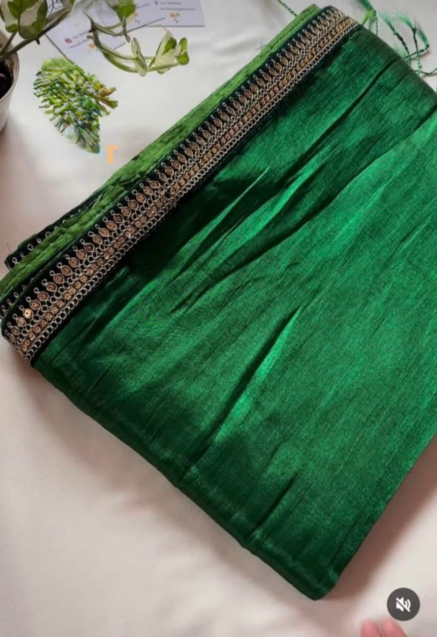 Adaa Tissue Saree (Green)