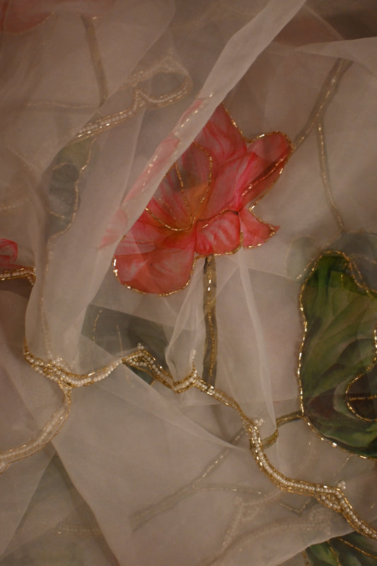 The Lotus Saree