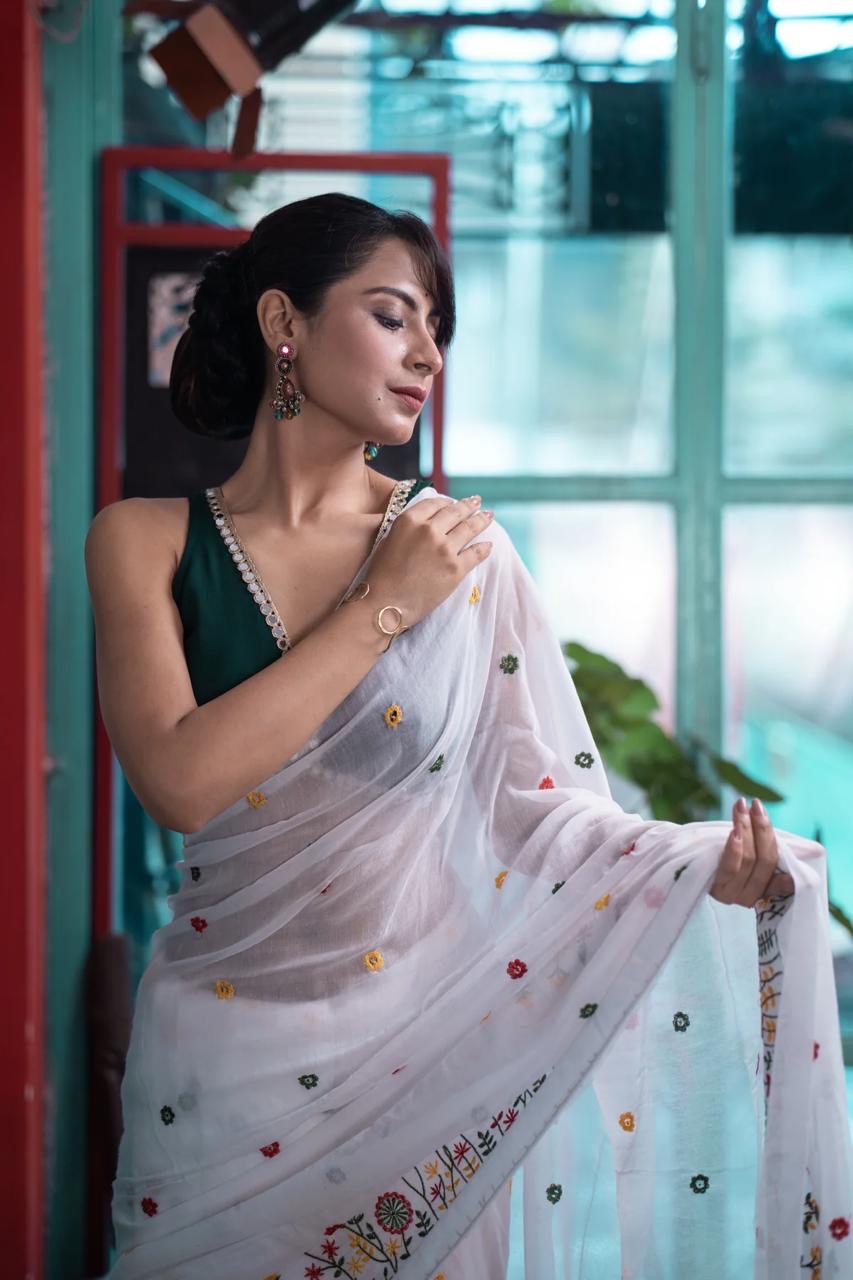 Bonphool Mul Saree