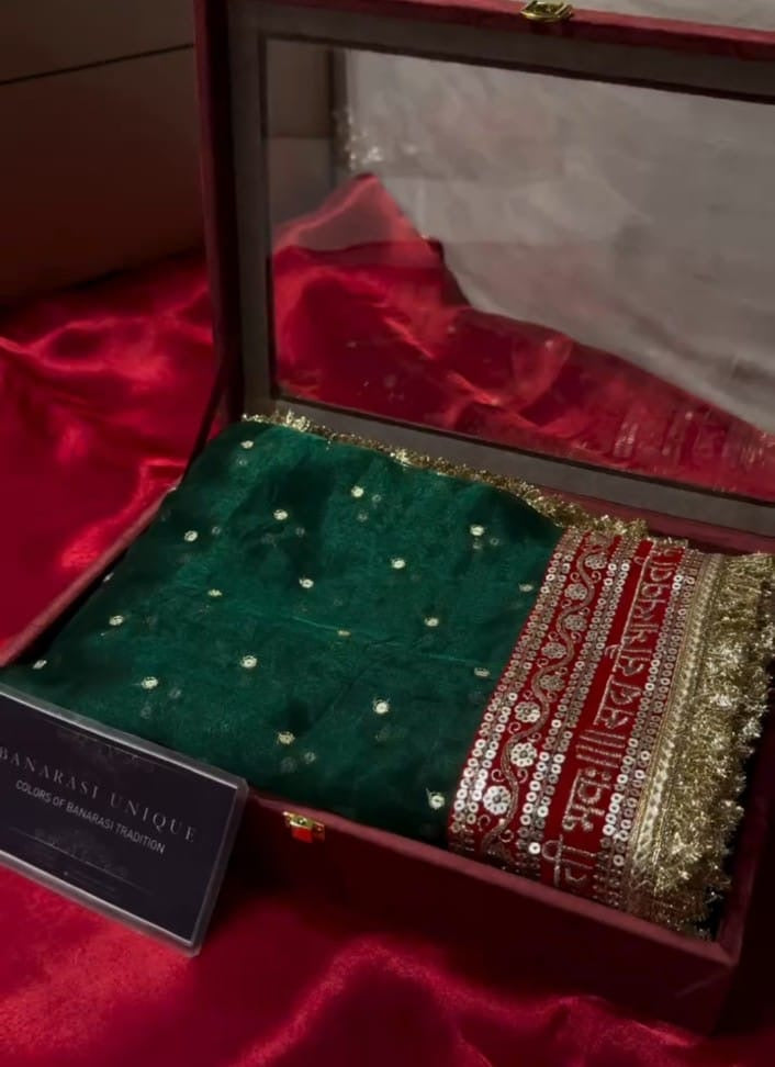 Dulhan Tissue Silk Saree
