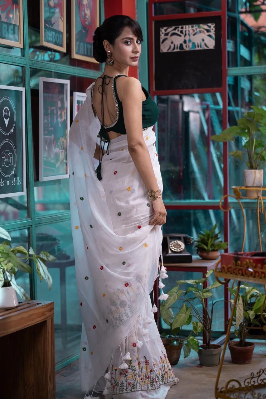 Bonphool Mul Saree