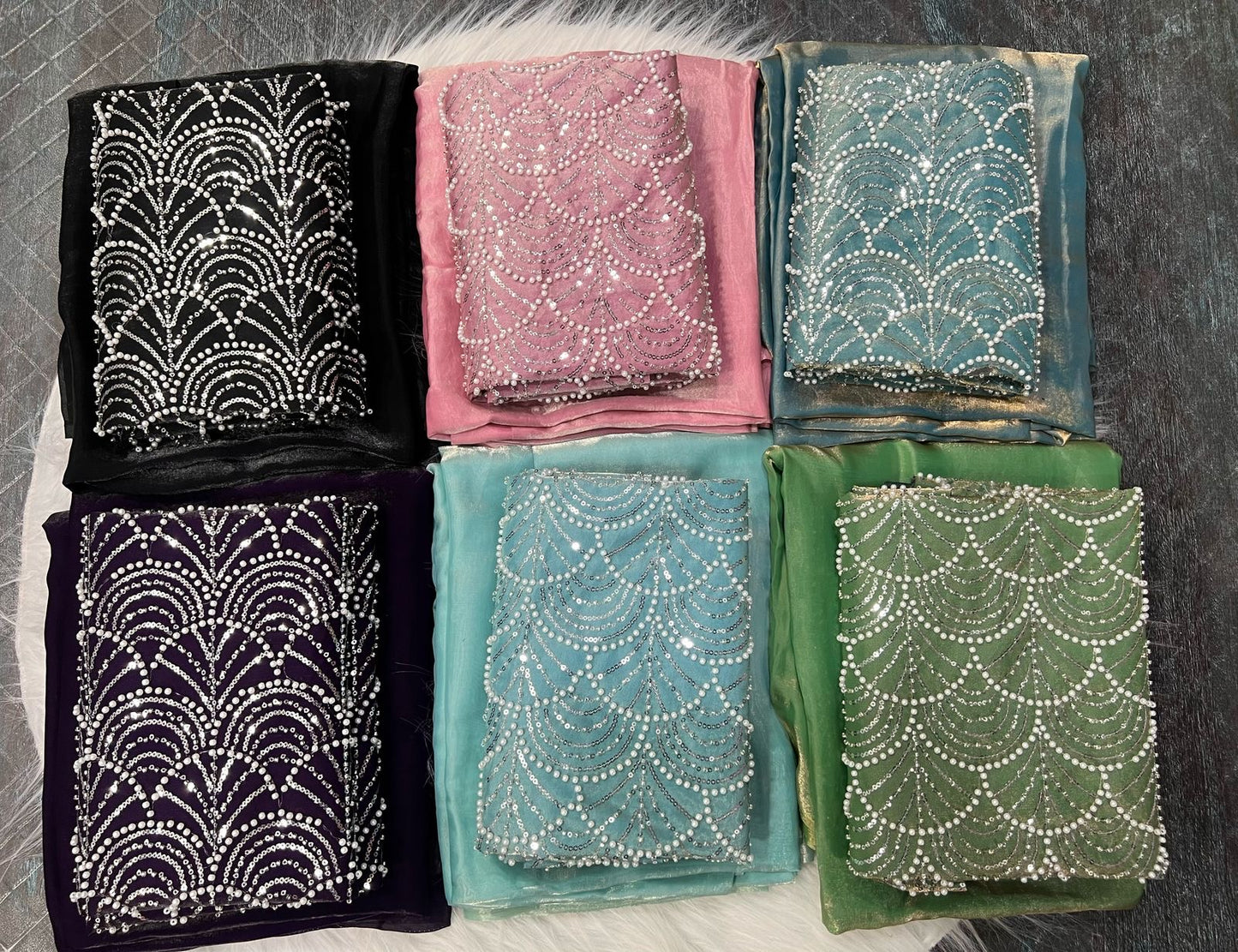 Moon Shine Pink Saree