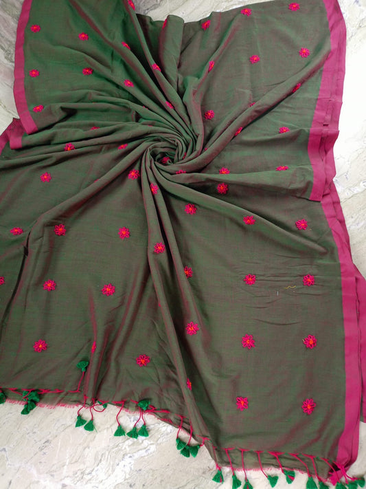 Phool chaman saree