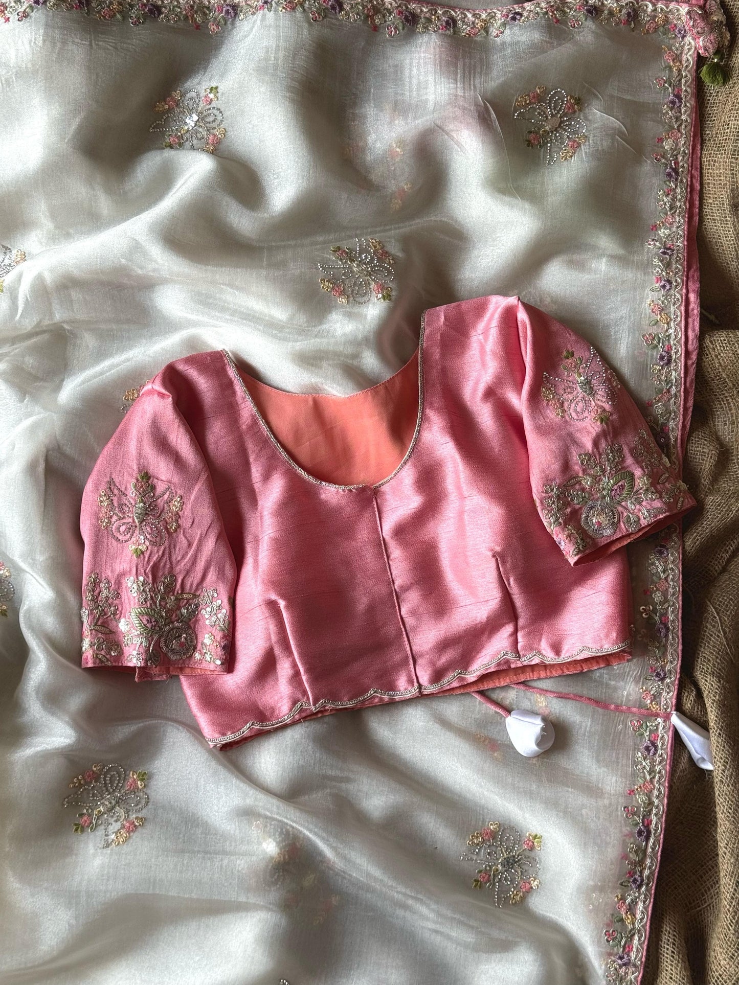 Pastel Sage Era Saree