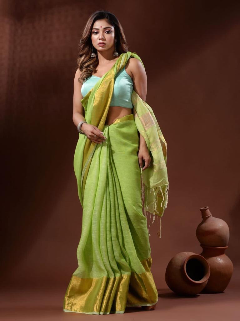 Madhuri Linen Saree