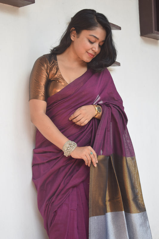 The Salvia Saree