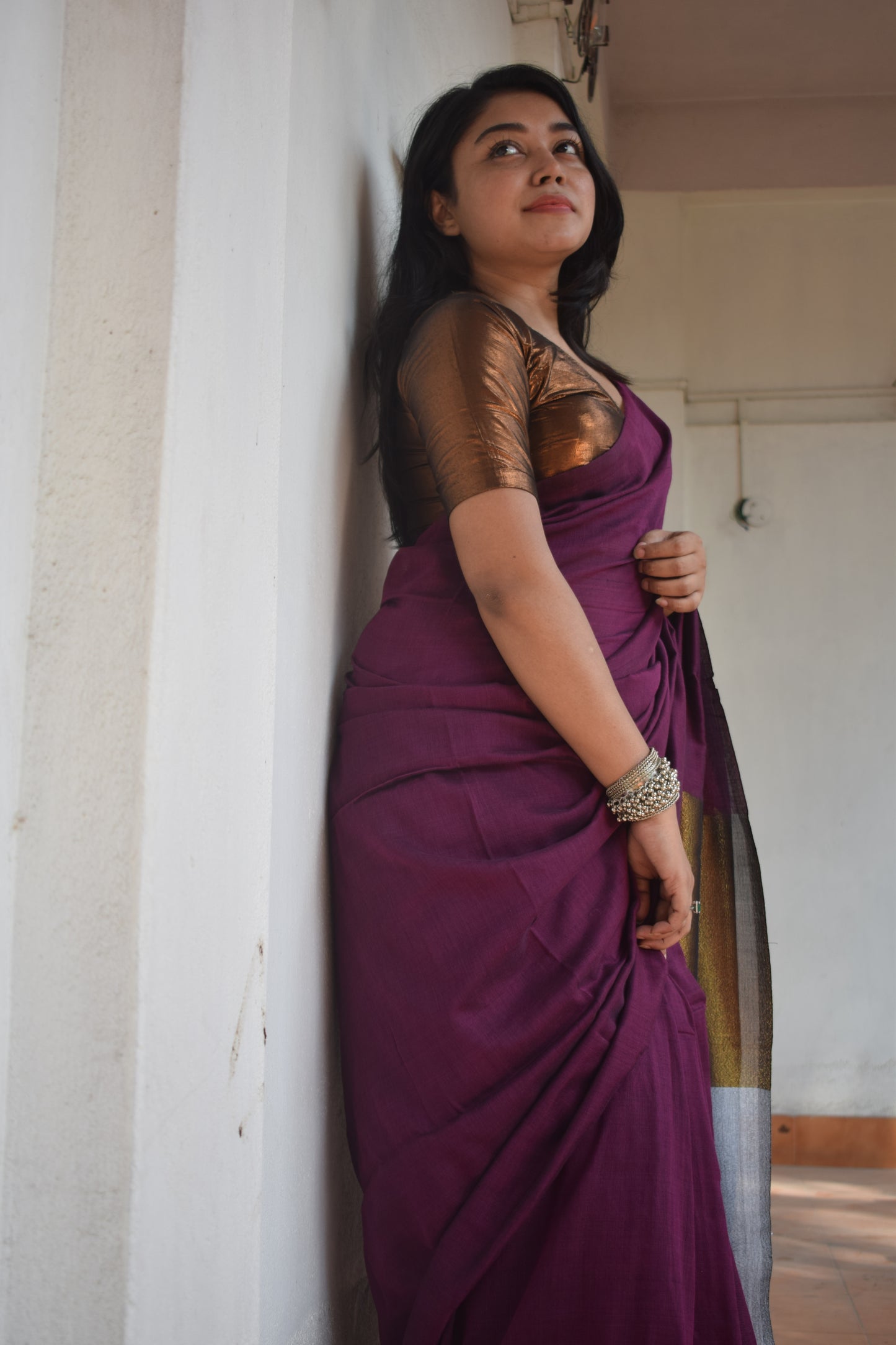 The Salvia Saree