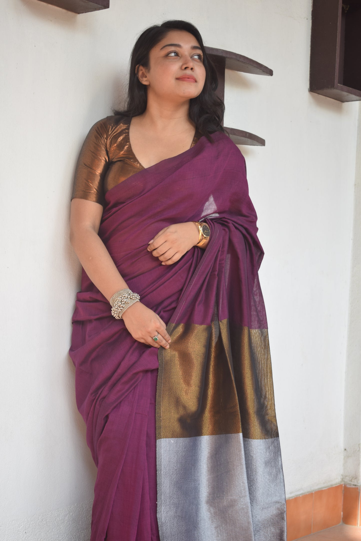 The Salvia Saree