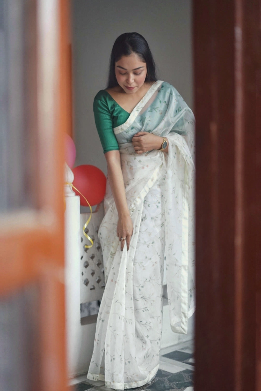 Lata Organza Saree
