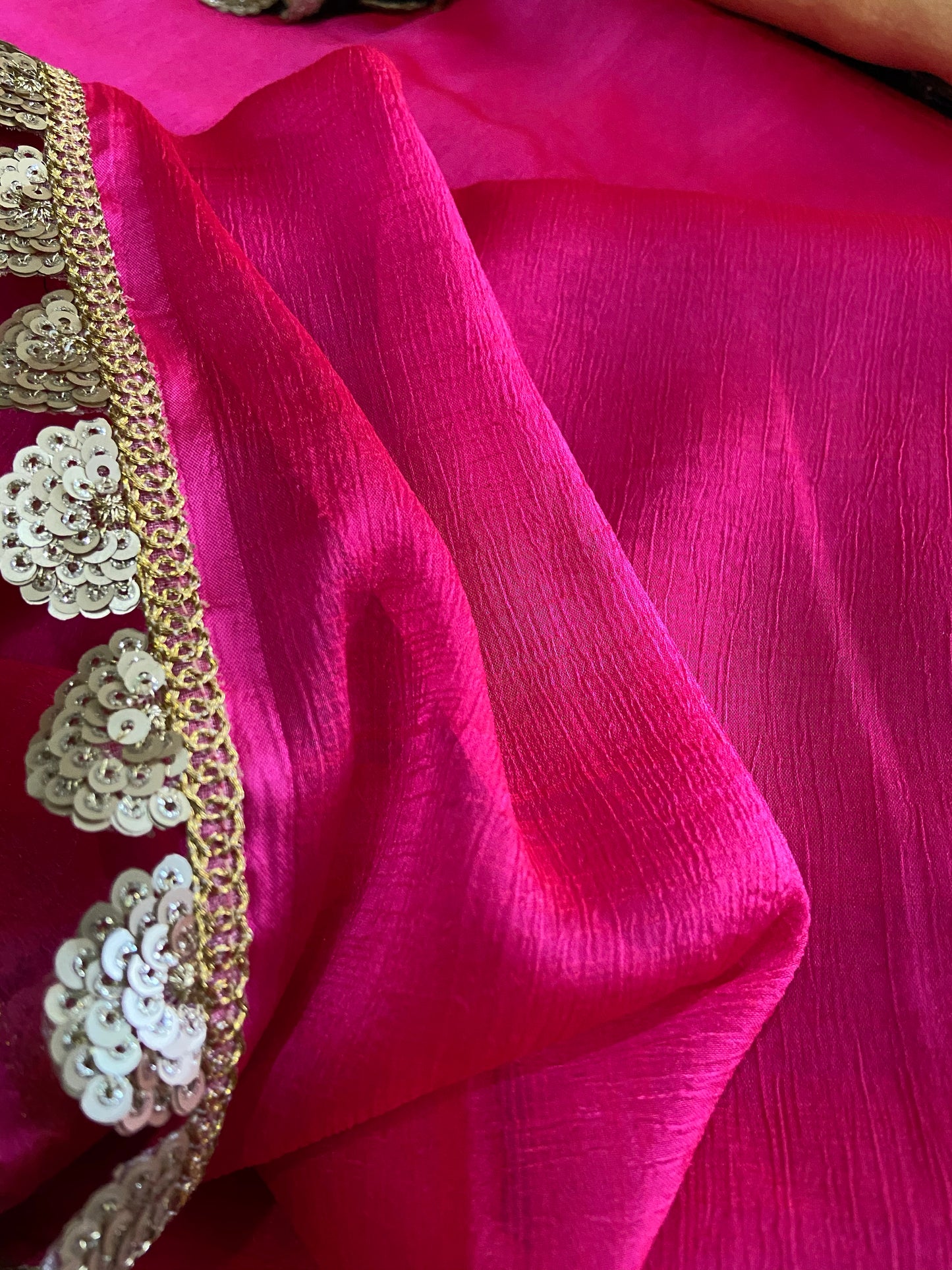 Sequinned Lily Saree