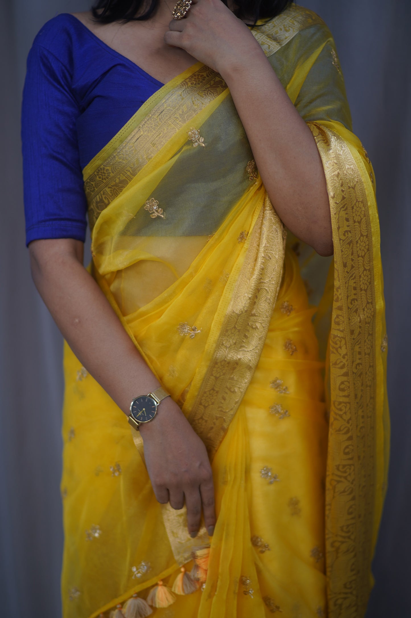 Daisy Organza Saree