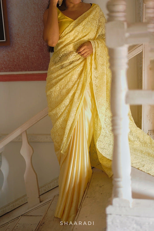 Lemon Tart Saree