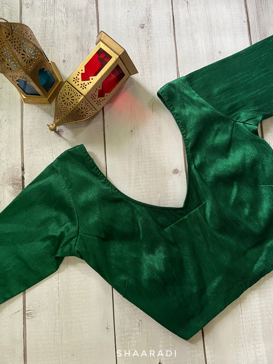 Basic Green Blouse