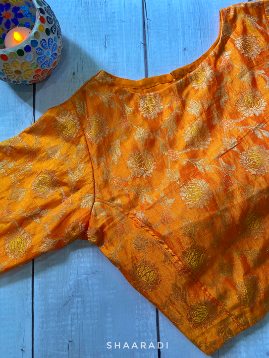 Saffron Sunset Blouse