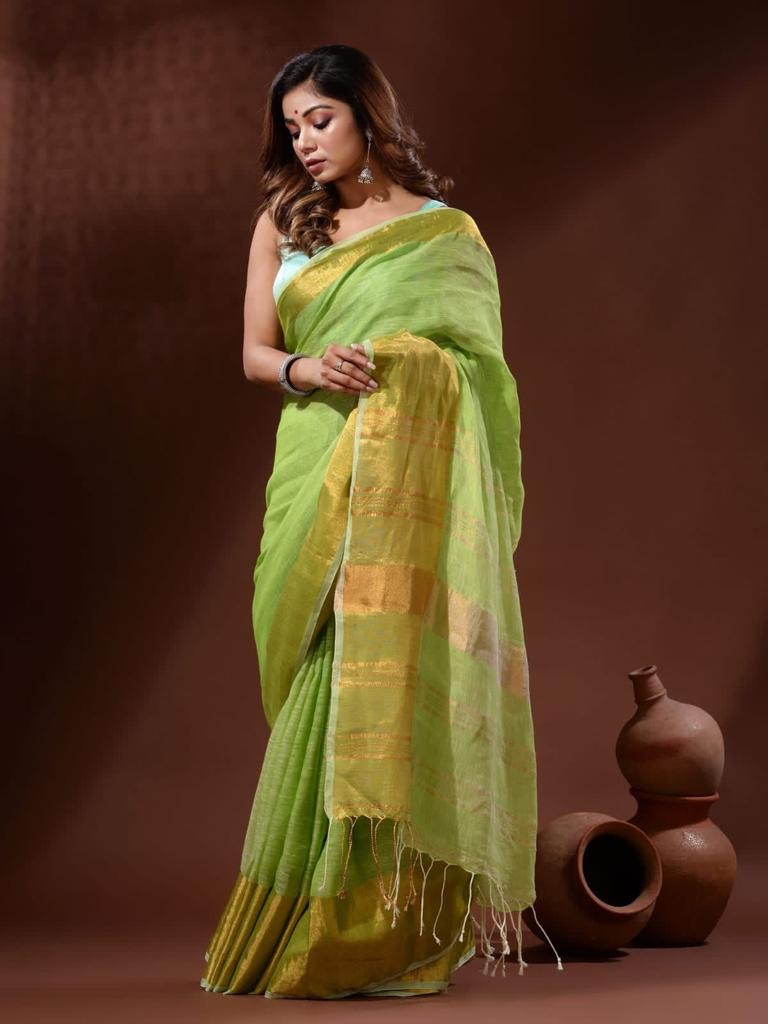 Madhuri Linen Saree