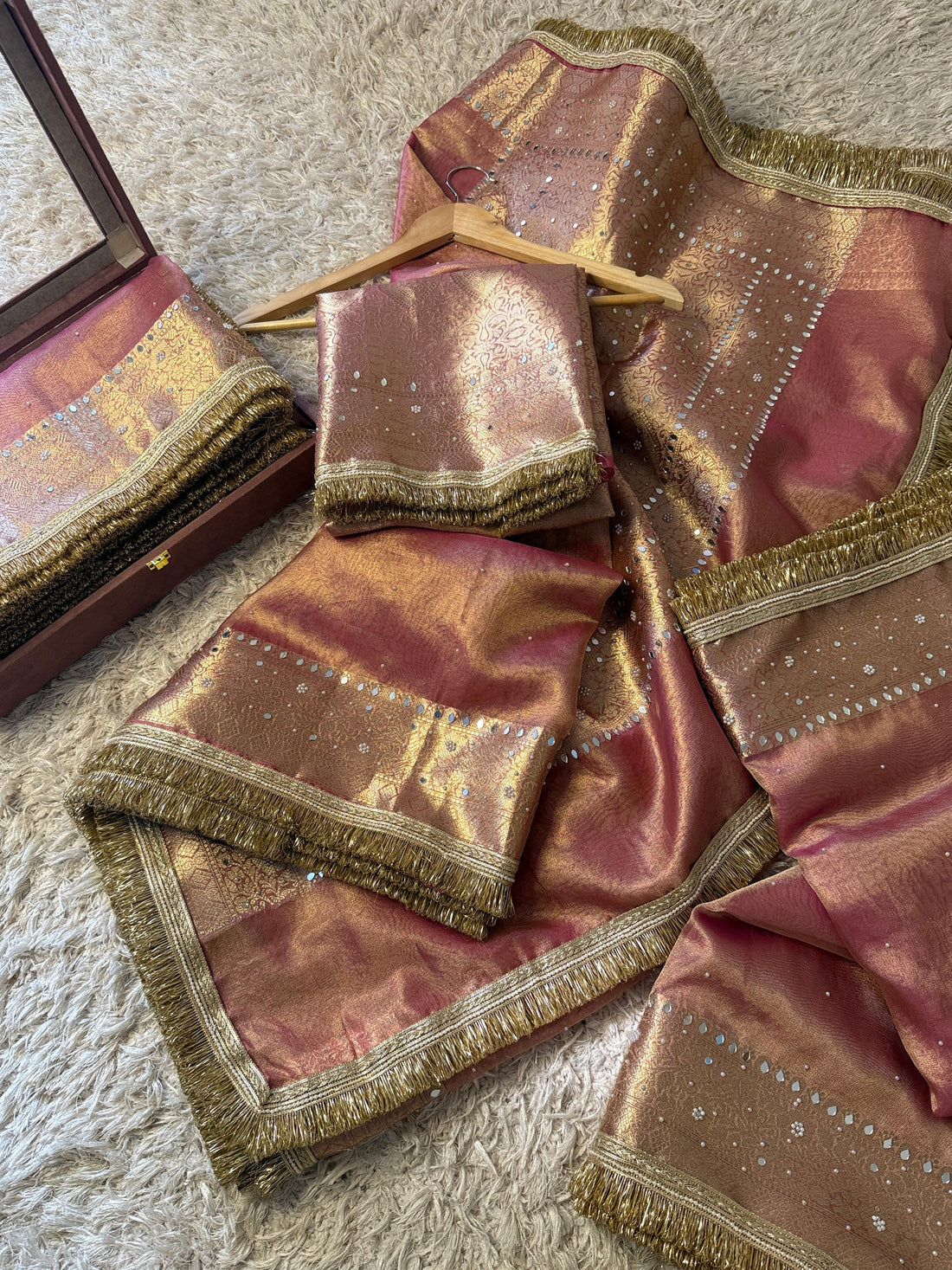 Atrika Tissue Silk Saree