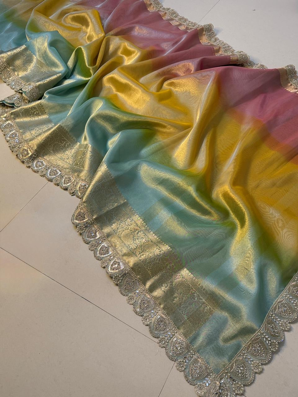 Preet Tissue Silk Saree