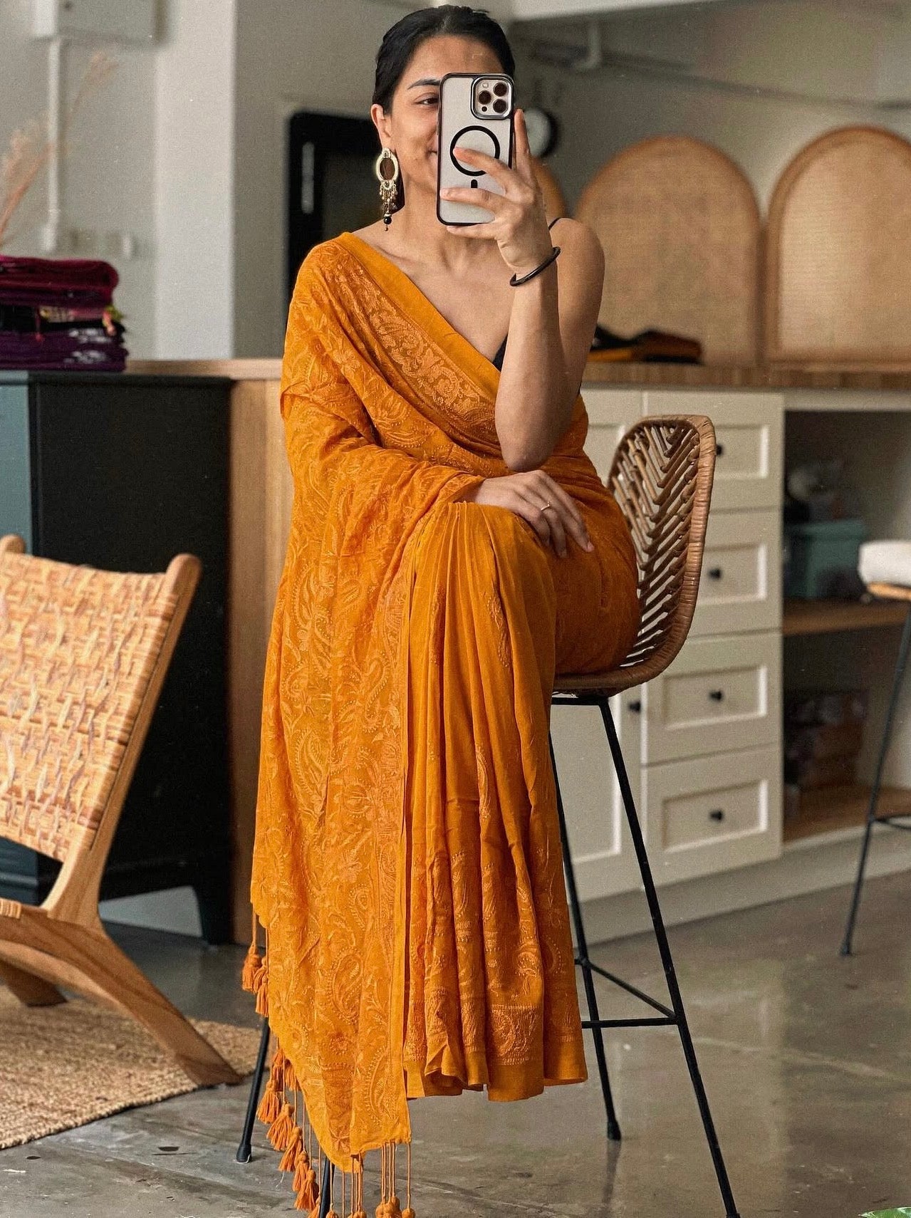 Netra Chikan Saree