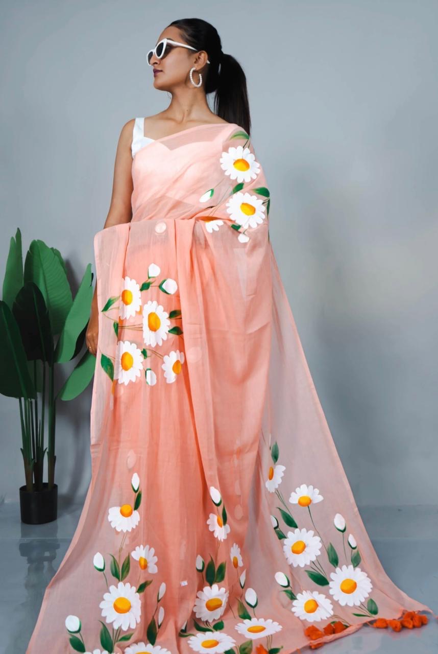 Bagicha Mul Saree