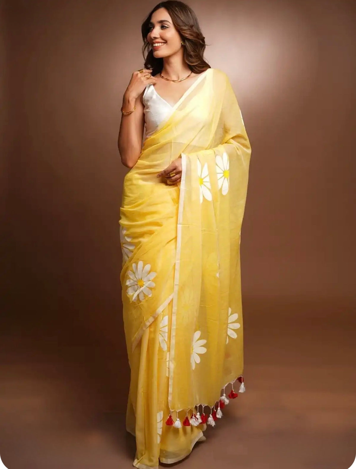 Jasmine Black Saree