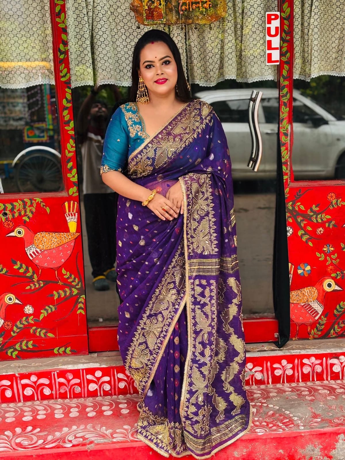 Rohini Jamdani Saree