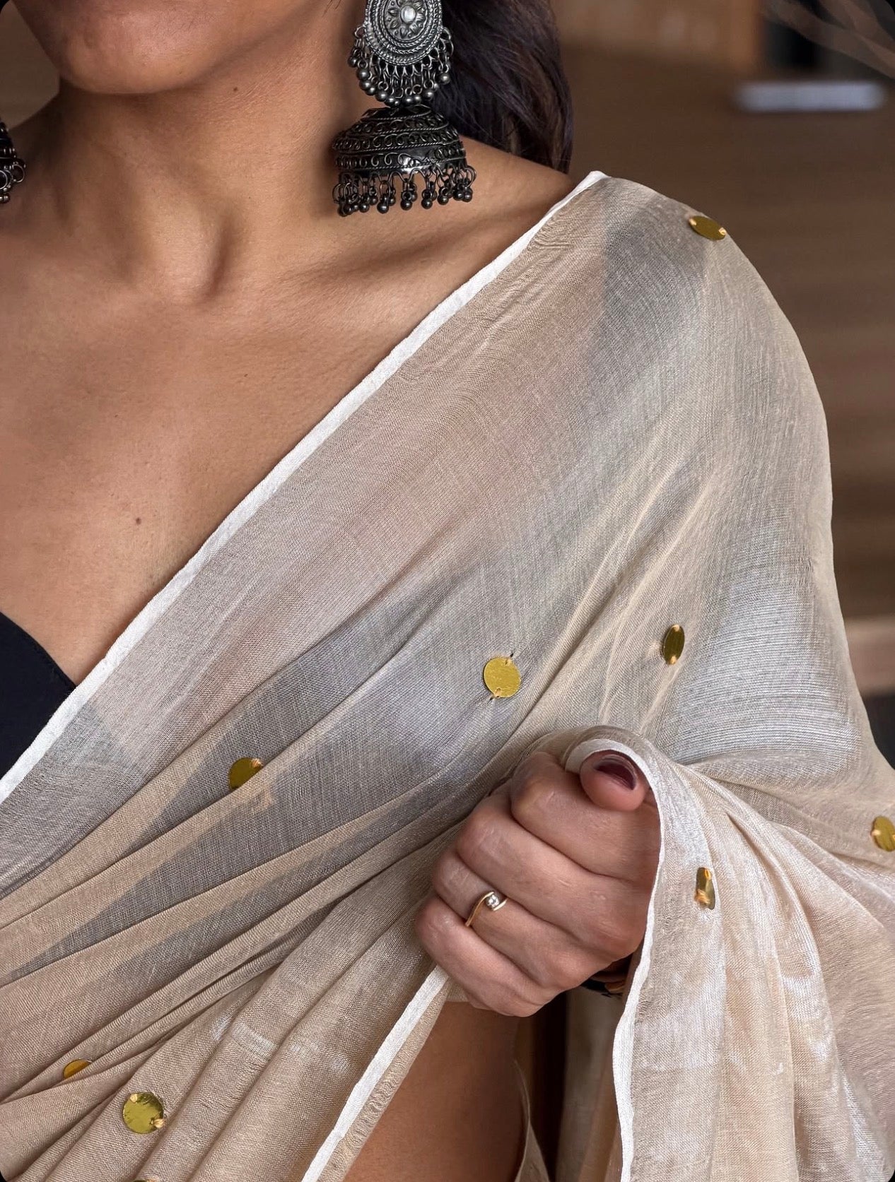 Chaand Tissue Saree