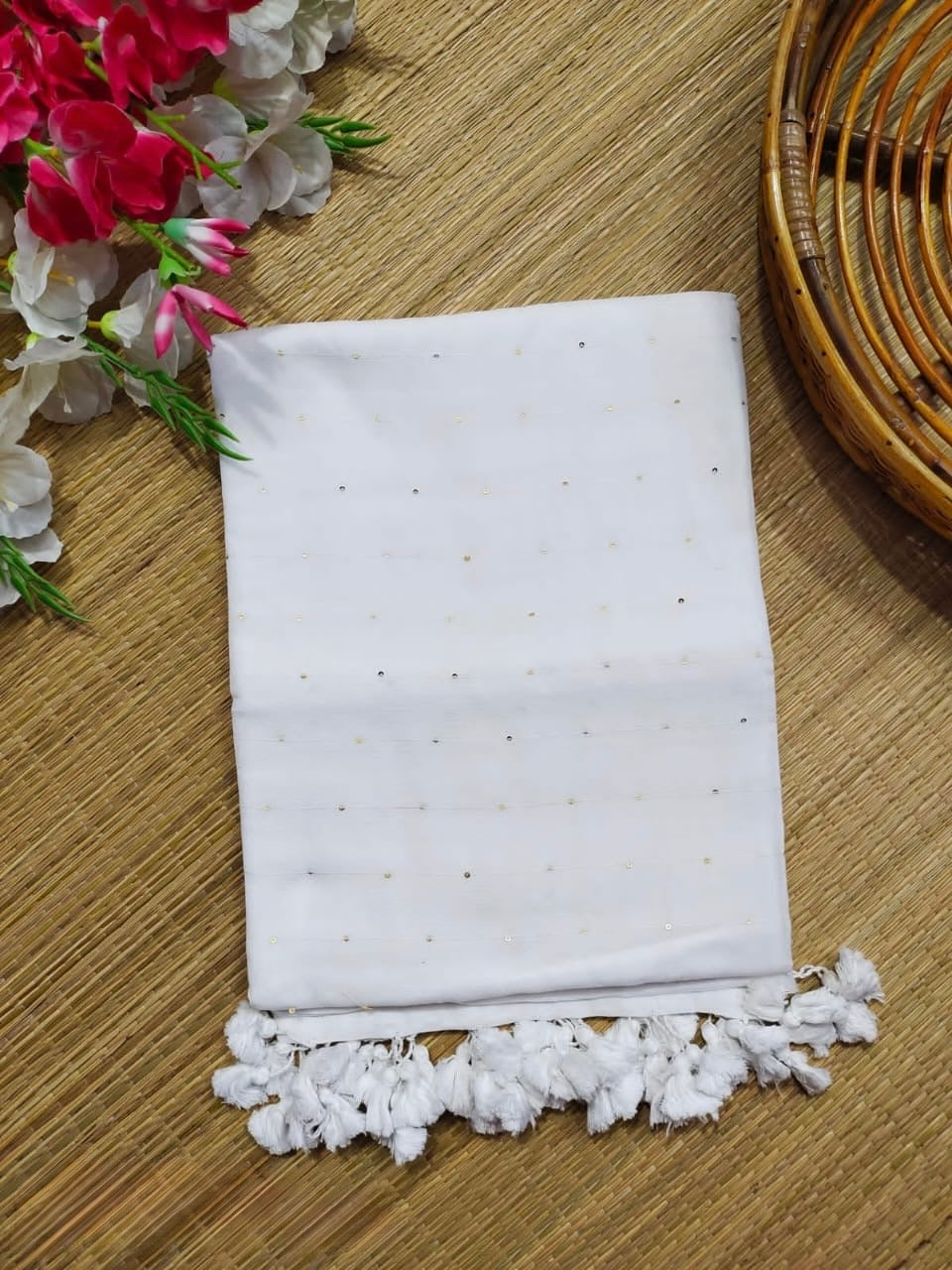 Tara Sequinned saree