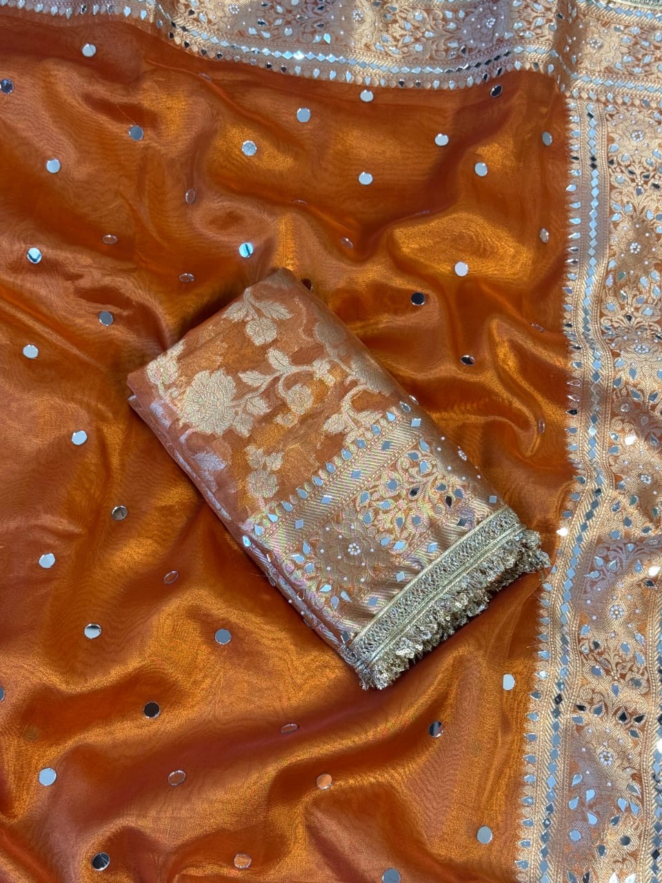 Ambika Tissue Silk Saree