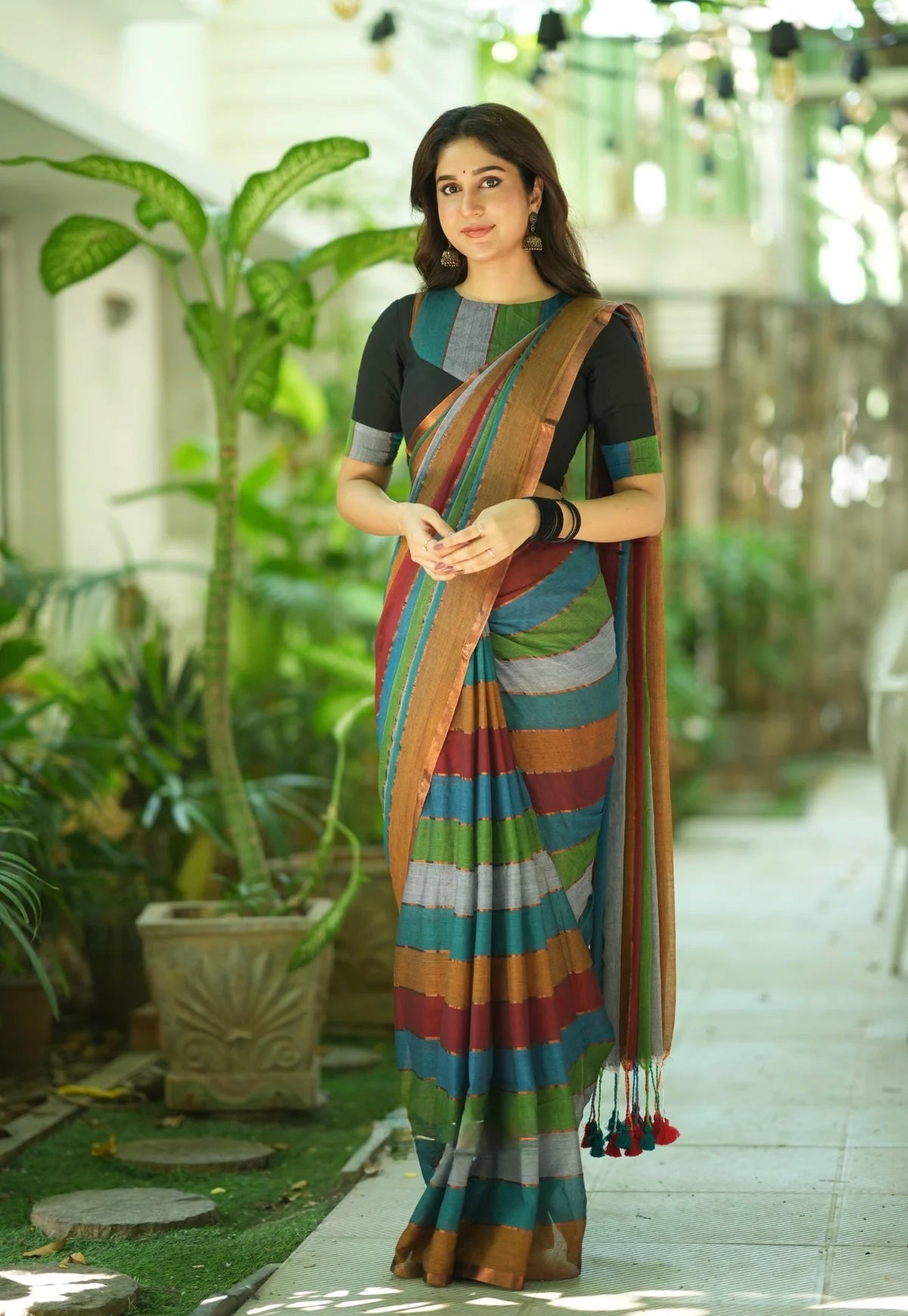 Gulabo Mul Saree (Multi)