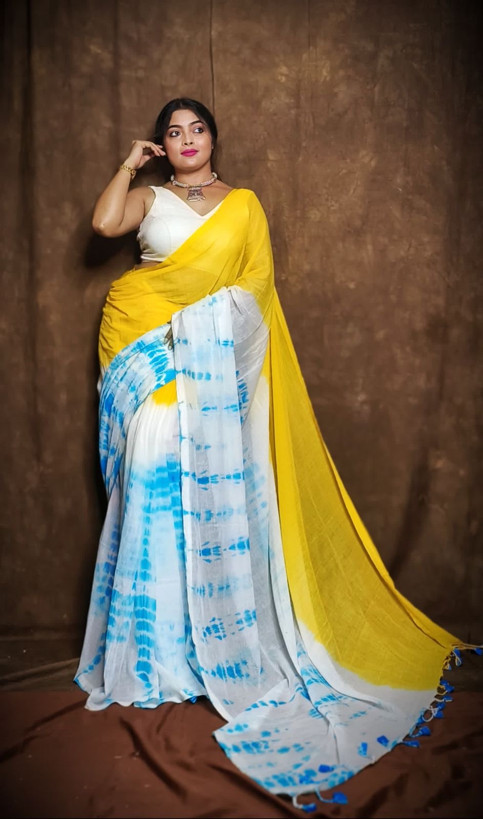 Rangrej Mul saree