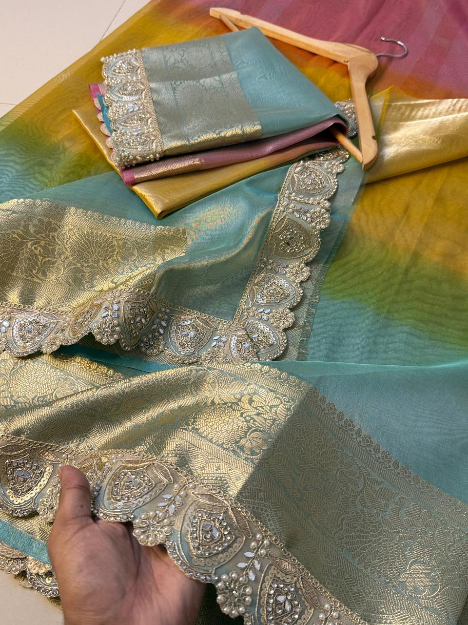 Preet Tissue Silk Saree