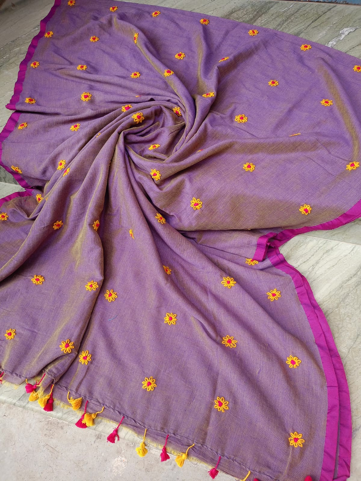 Phool chaman saree