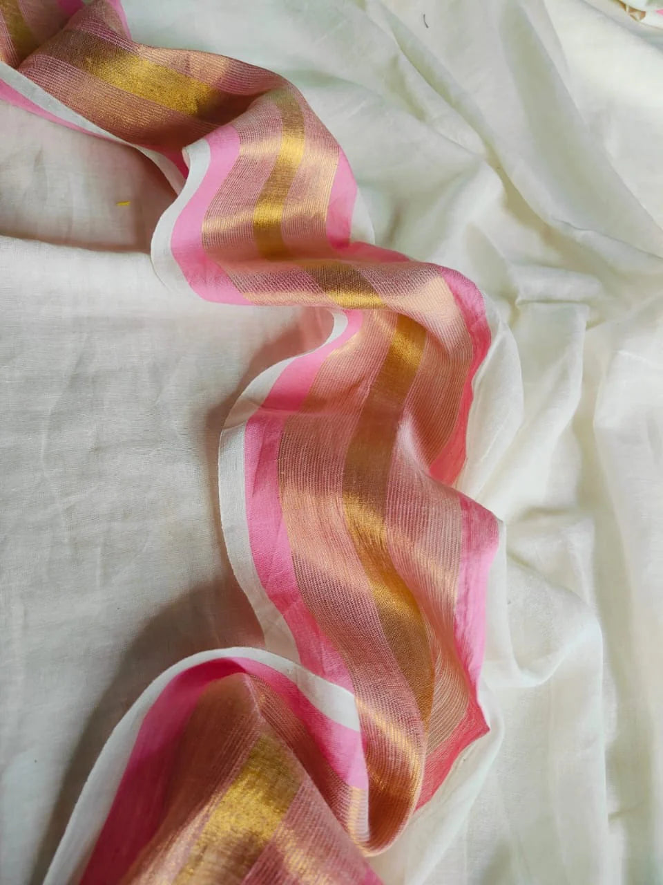 Sandhya Mul Saree (light pink)