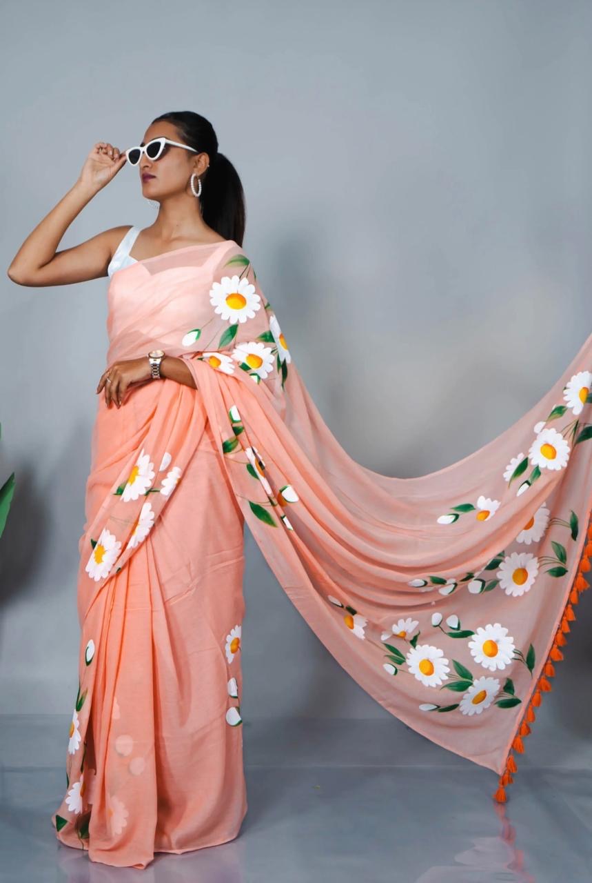 Bagicha Mul Saree