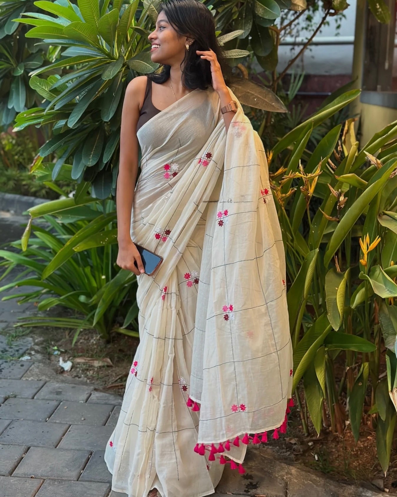 Bunophool Saree