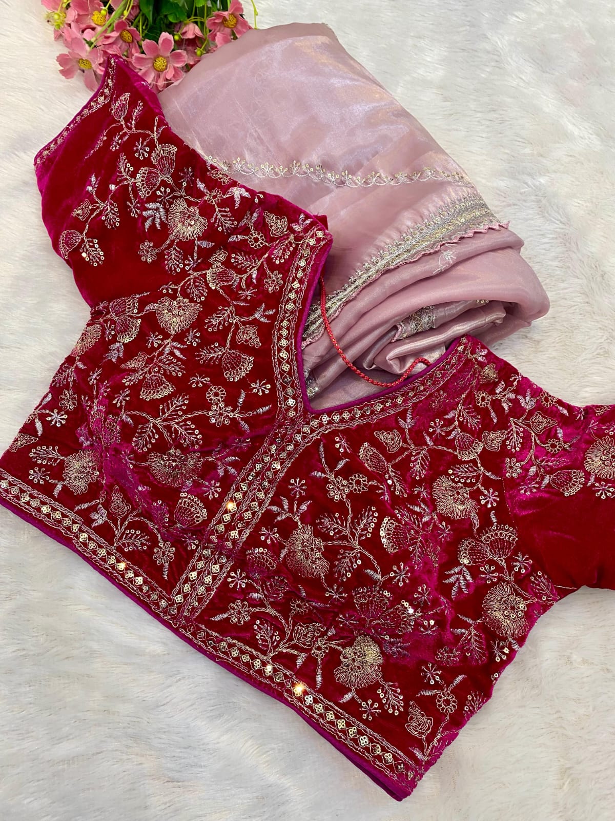 Laila Tissue Organza Saree