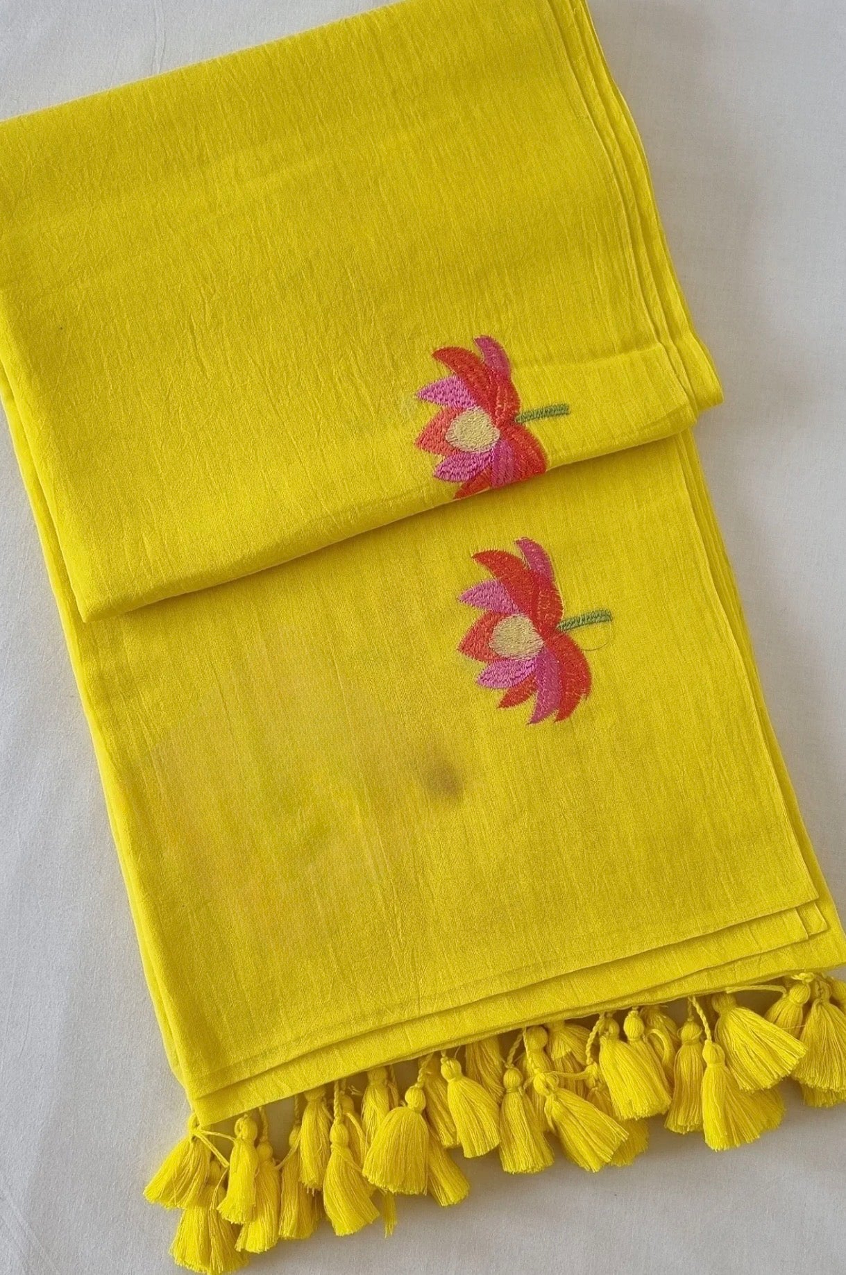 Lotus Mul Saree