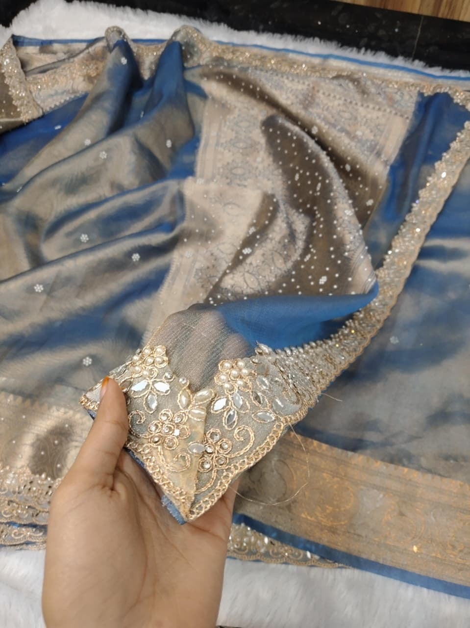 Reba Banarasi Silk Saree