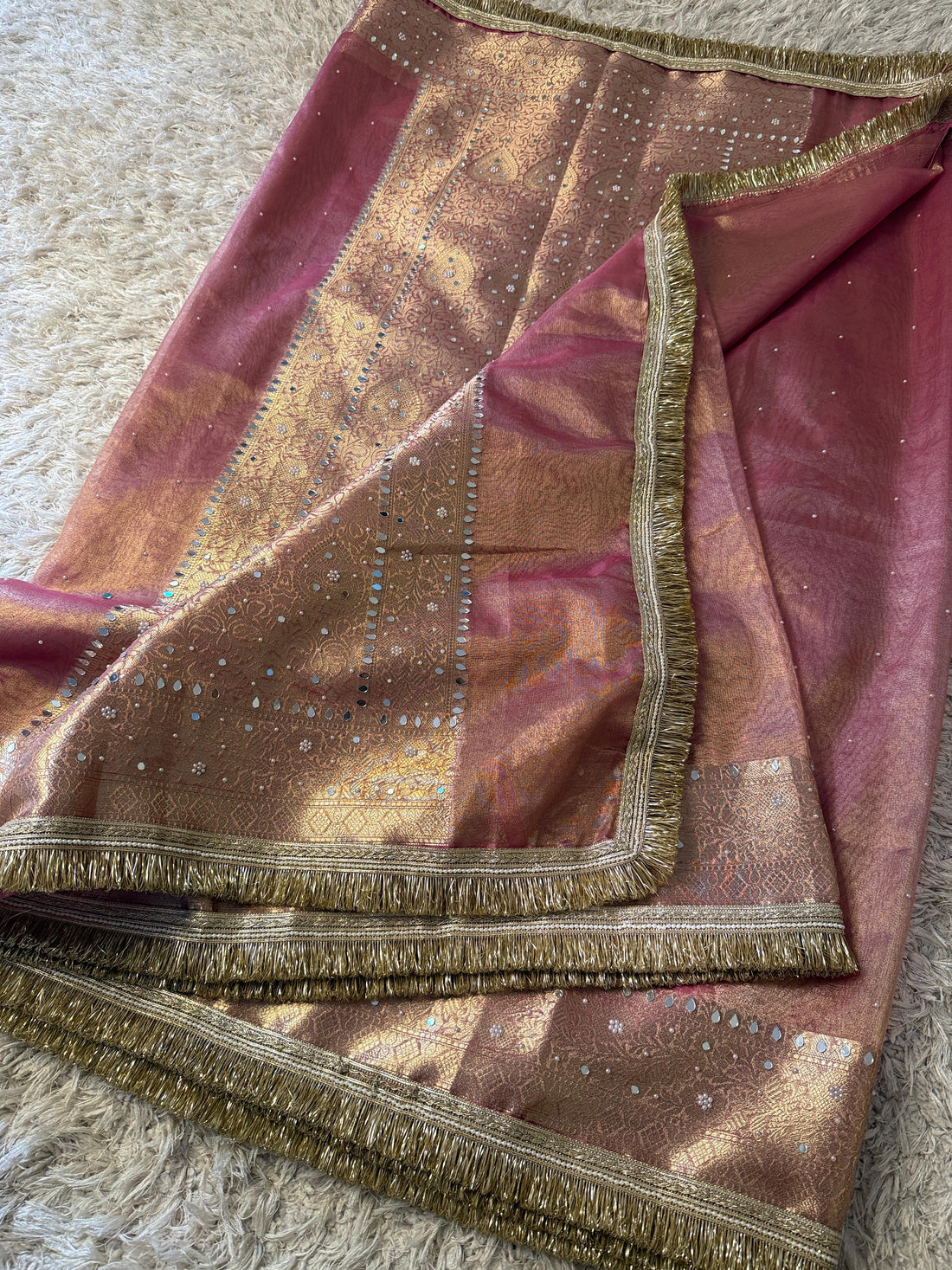 Atrika Tissue Silk Saree