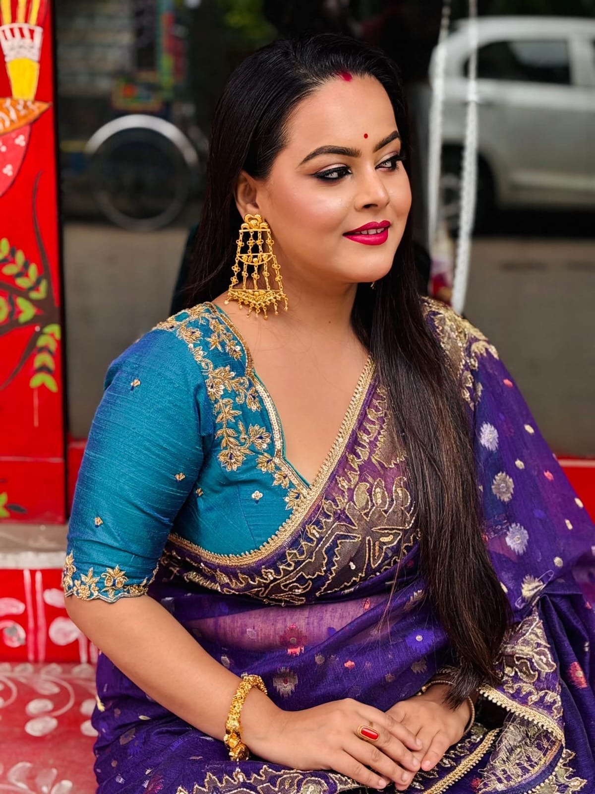 Rohini Jamdani Saree