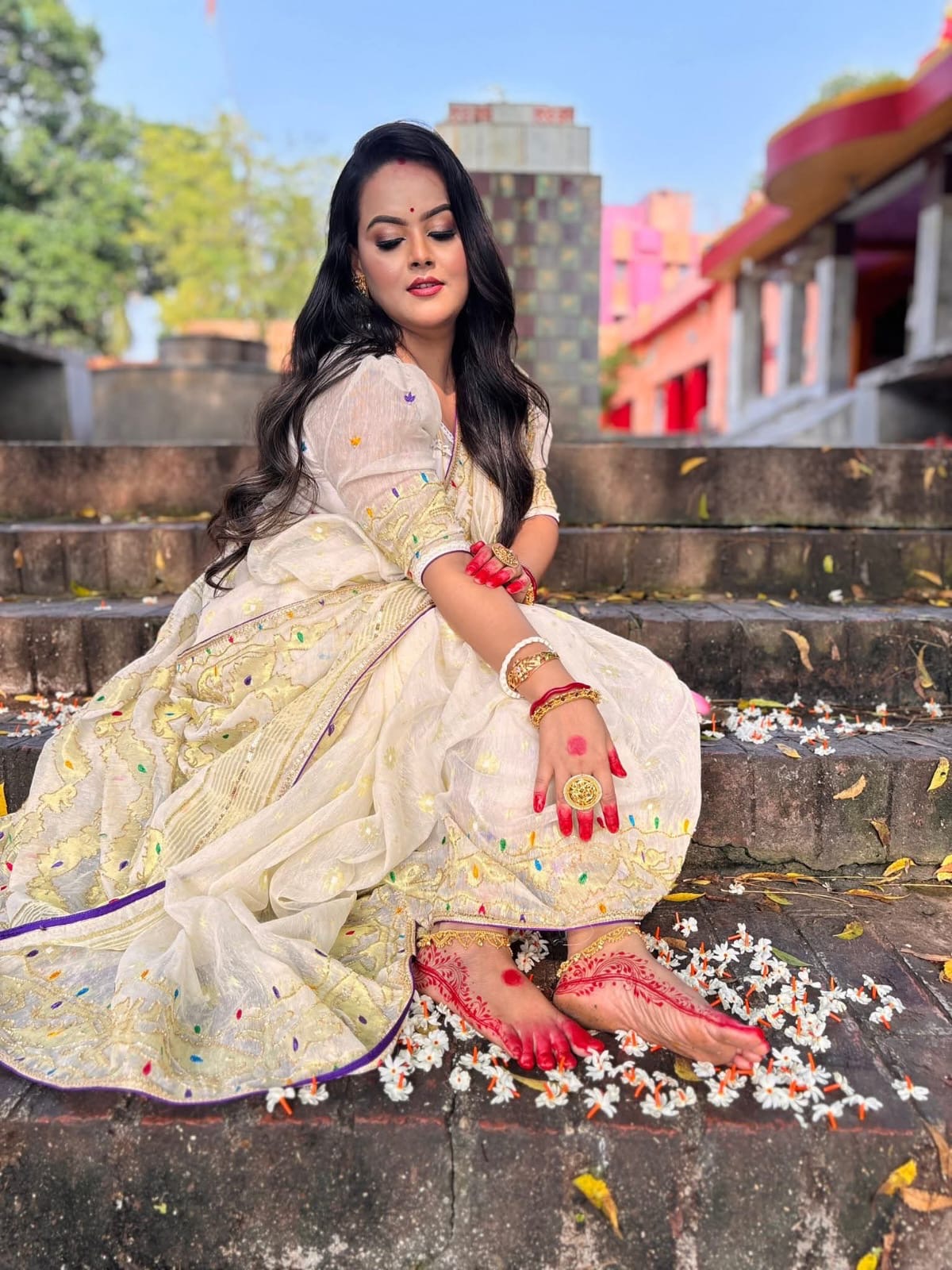 Rohini Jamdani Saree