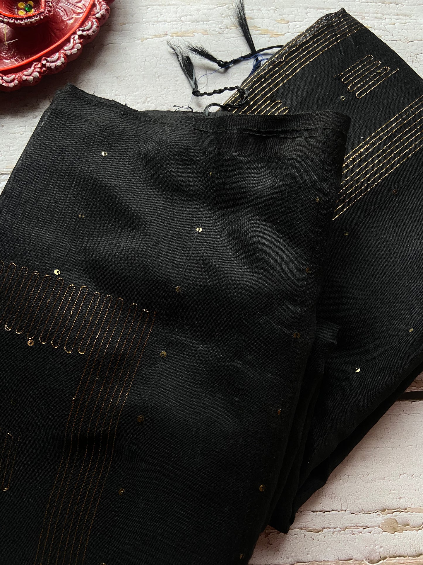 Raga Black Saree