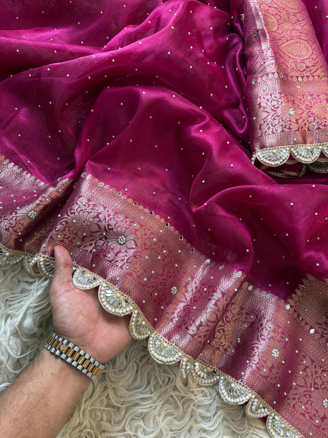Iram Tissue Silk Saree