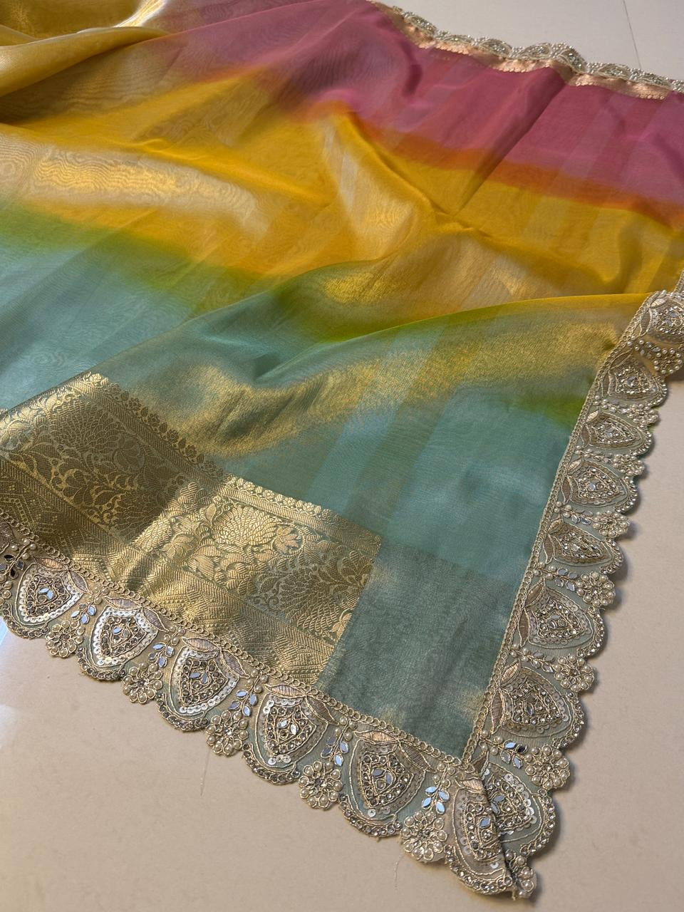 Preet Tissue Silk Saree